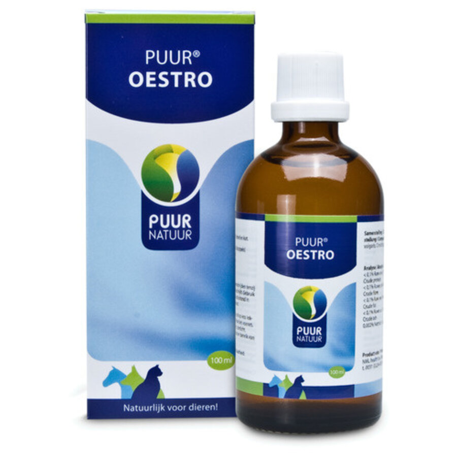 Oestro 100 ml vloeibaar supplement voor normale cyclus bij hond, kat en paard