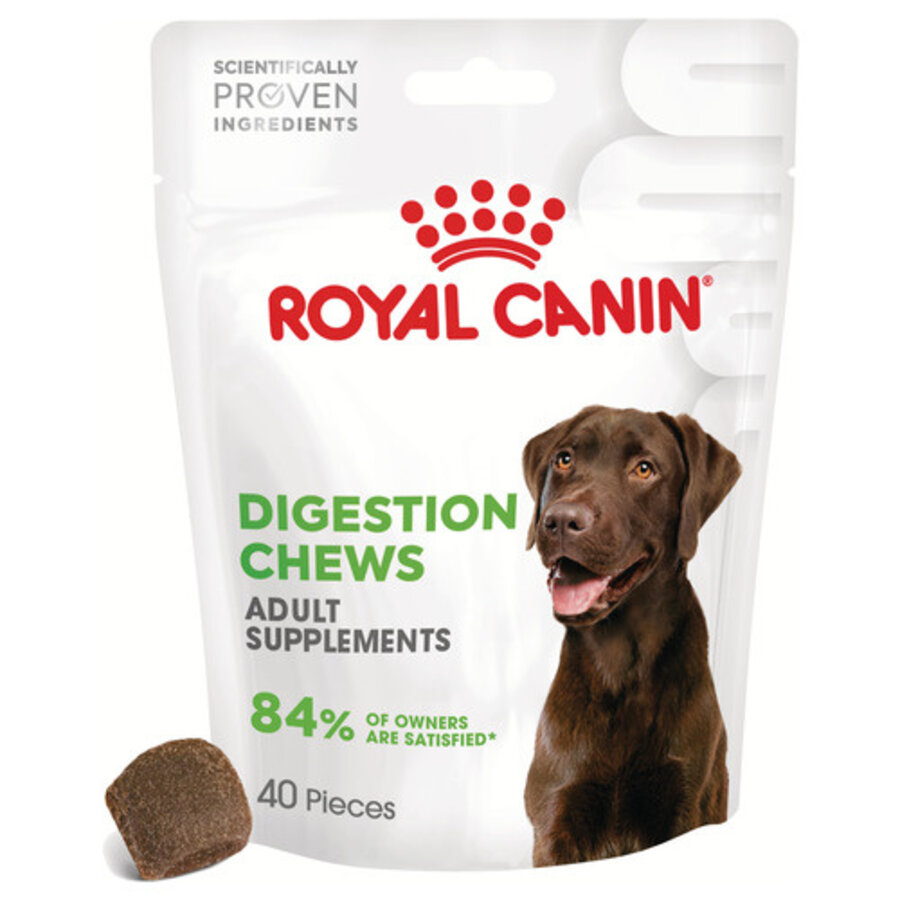 Digestion Chews 160 g voor volwassen honden | ondersteuning spijsvertering en darmflora