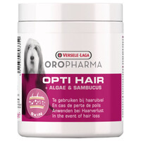 Opti Hair Dog voedingssupplement tegen haaruitval voor honden | 130 g