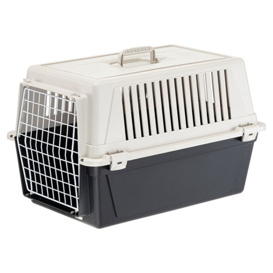 Vervoersbox Atlas 30 Basic zwart voor hond en kat