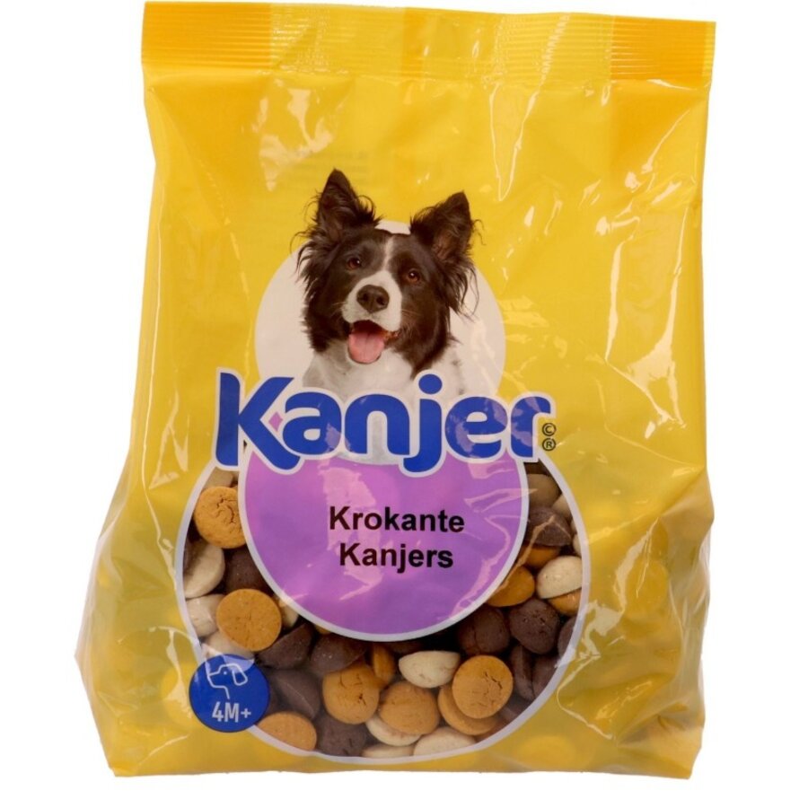 Krokante Kanjers hondensnack 700 g | knapperige beloningssnack voor honden