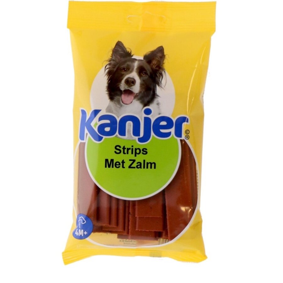 Snack Strips Zalm 200 g | zachte beloningssnack voor honden