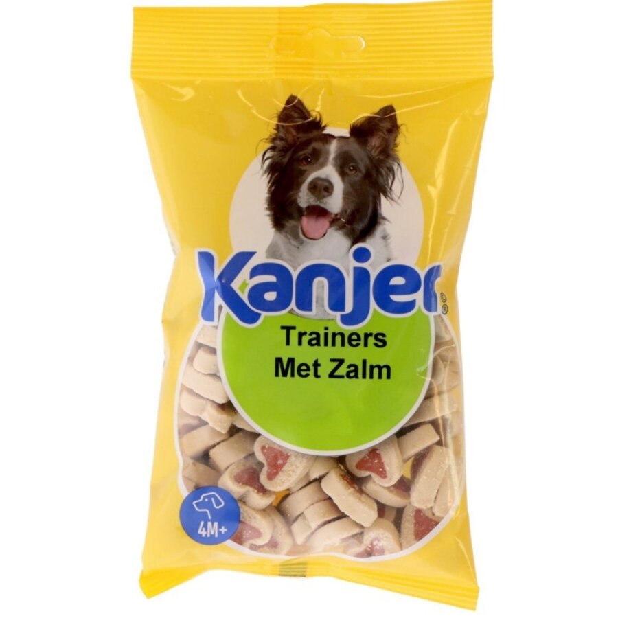 Zachte hondentrainers met zalm 200 g voor training en beloning