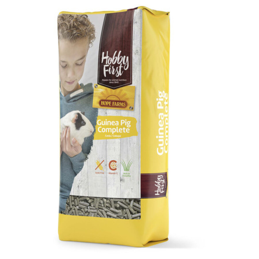 Caviavoer Complete voor cavia’s | 1,5 kg, 3 kg en 10 kg