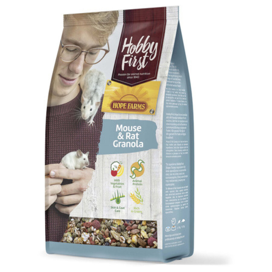 Mouse & Rat Granola 800 g volledig voer voor muizen en ratten