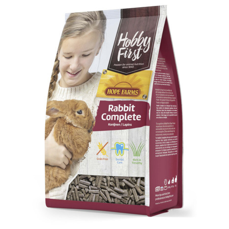 Rabbit Complete graanvrij konijnenvoer | 1,5, 3 en 10 kg