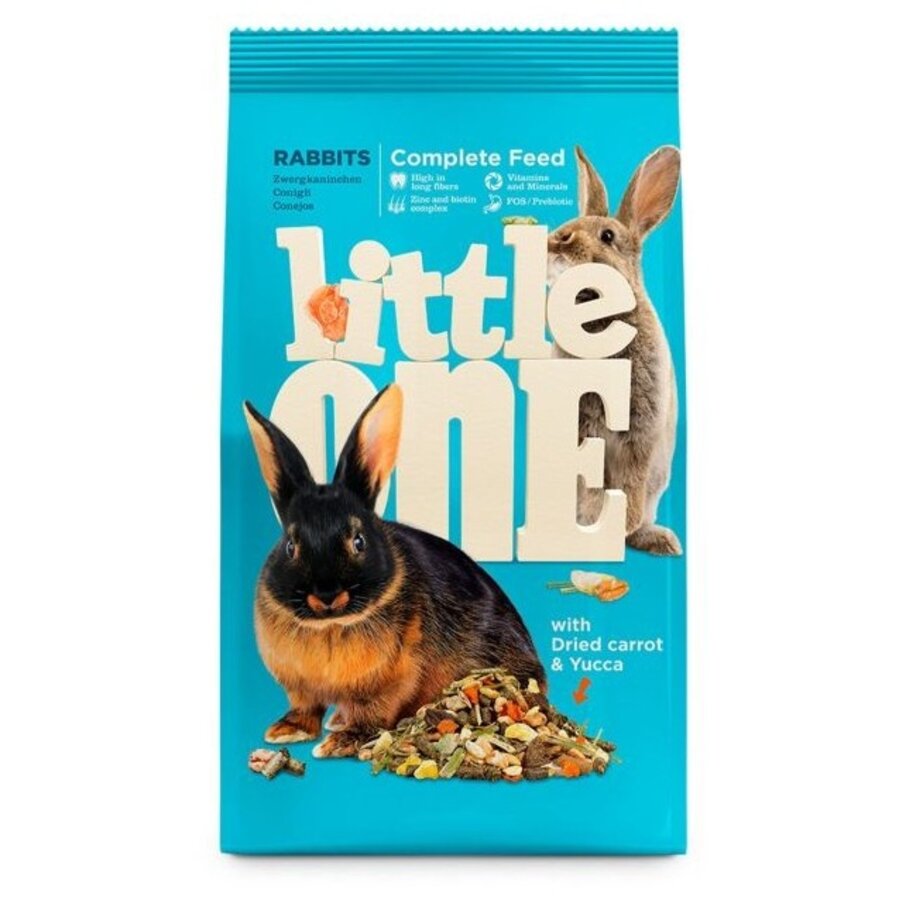 Konijnenvoer 400 g, 900 g en 2,3 kg
