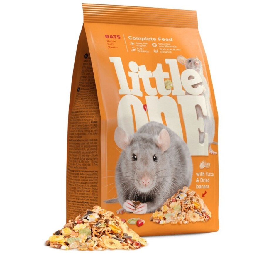 Natuurlijk voer voor ratten | 400 g en 900 g