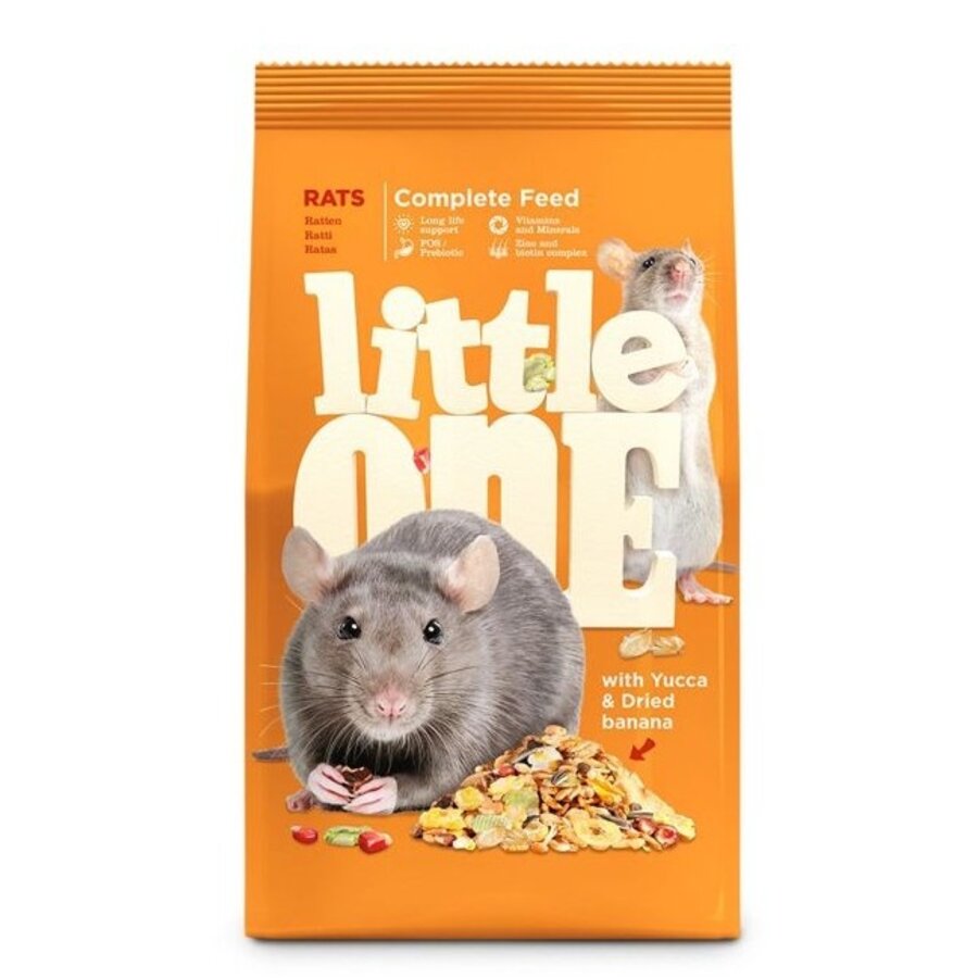 Natuurlijk voer voor ratten | 400 g en 900 g