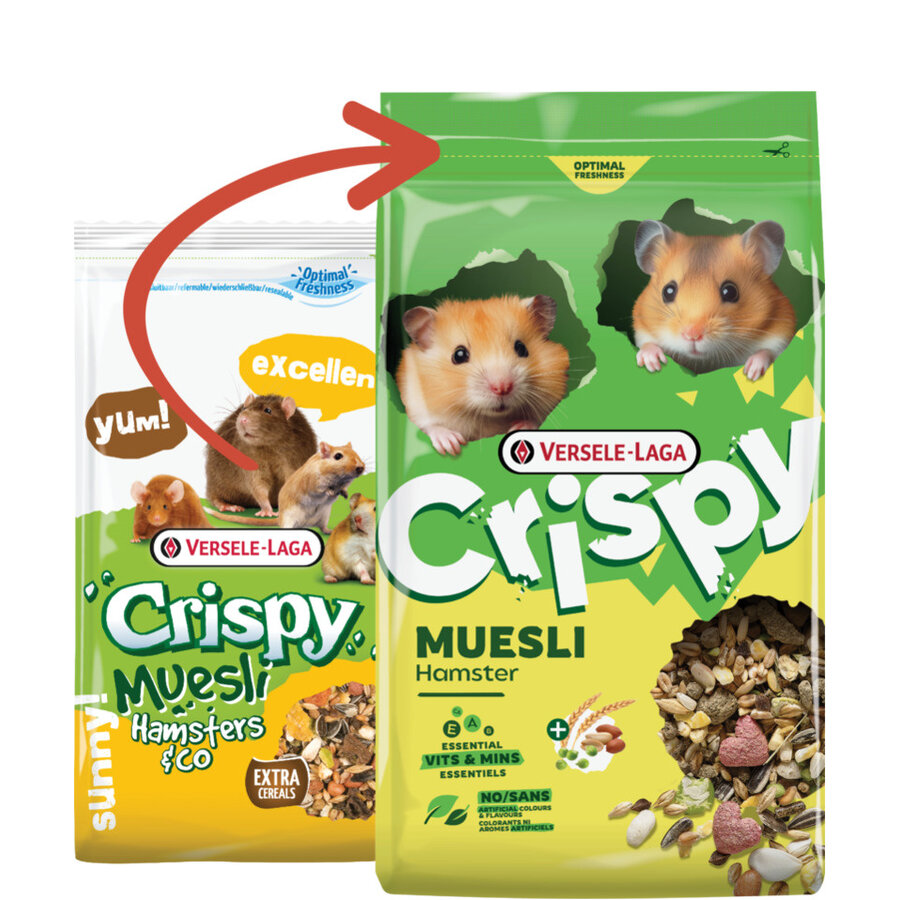 Muesli Hamster | 750 g, 2,5 kg en 9 kg