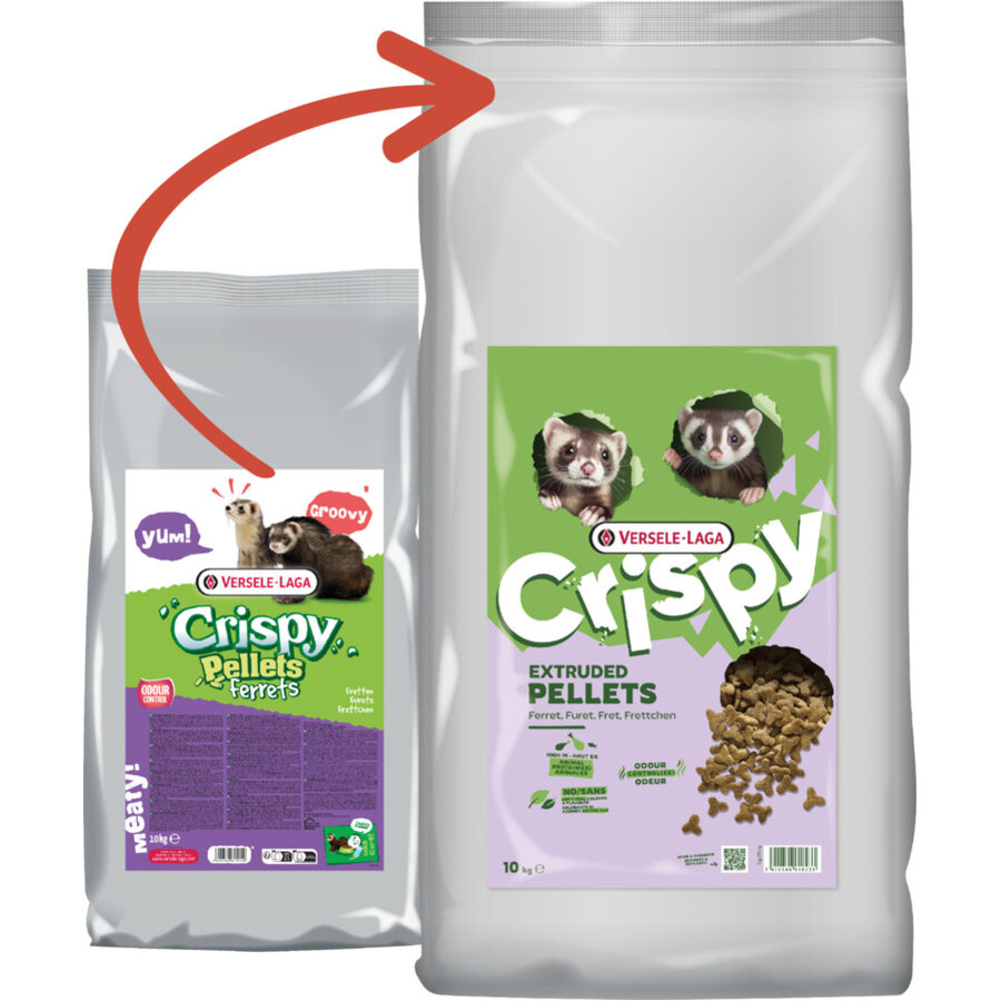 Fretten pellets compleet droogvoer | 1,75 kg en 10 kg