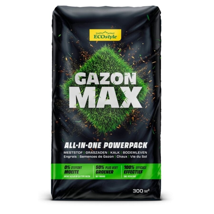GazonMax alles-in-één gazonverbeteraar 15 kg voor 300 m²