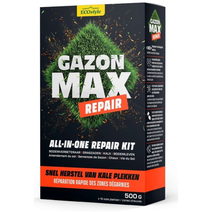 GazonMax Repair herstelmix | 500 g en 1 kg