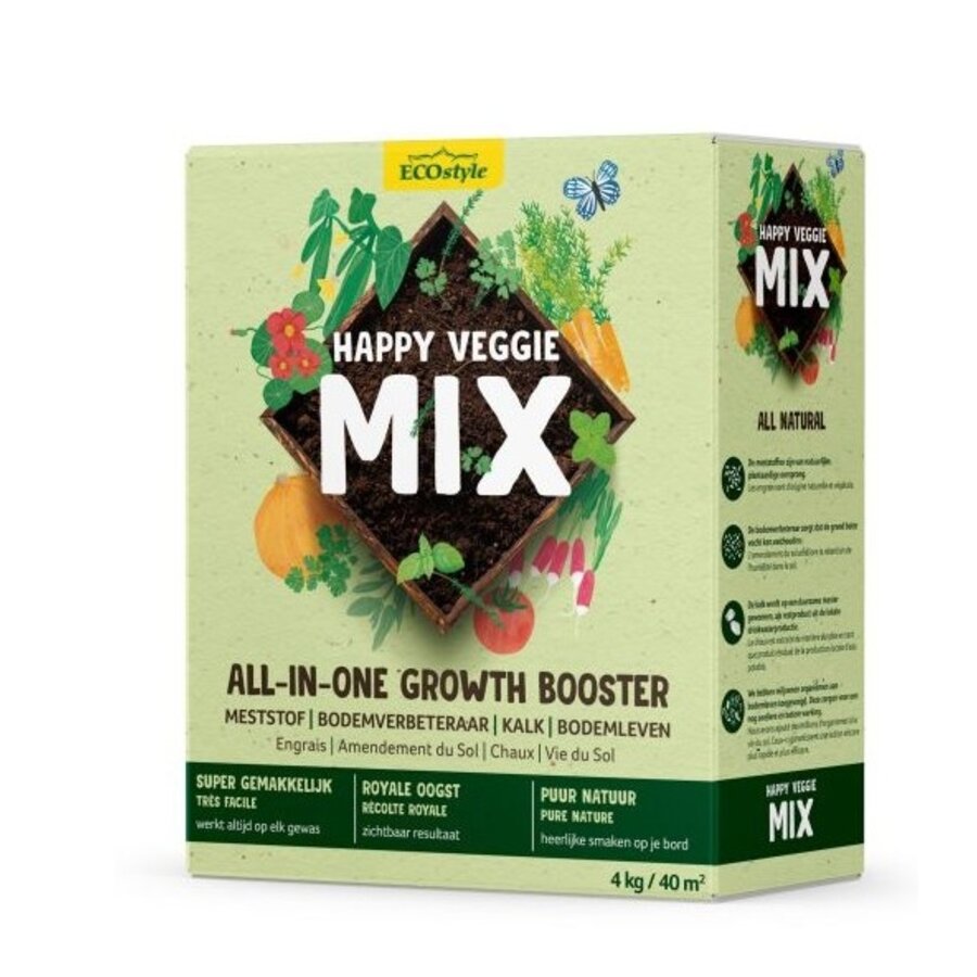 Happy Veggie Mix | 2 kg en 4 kg
