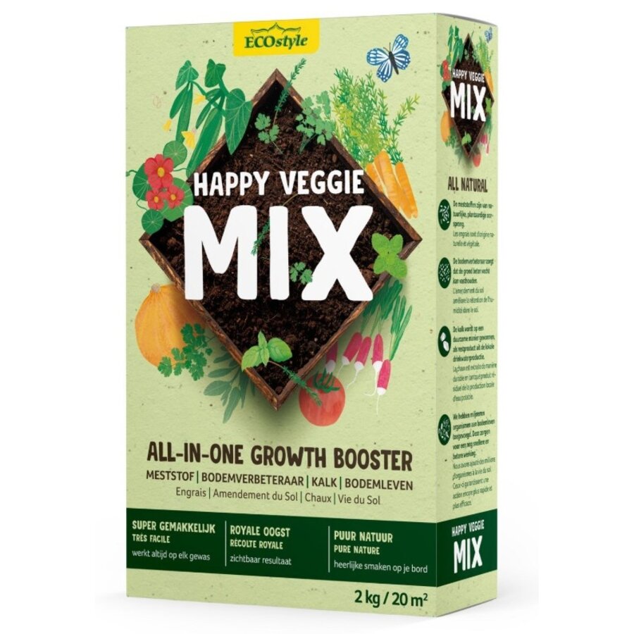 Happy Veggie Mix | 2 kg en 4 kg
