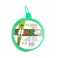 Tuinnet groen 2 x 5 meter nylon met maaswijdte 10 x 10 mm
