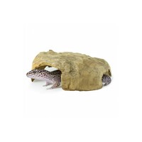 Teaky House teakhouten schuilhuis voor knaagdieren en reptielen