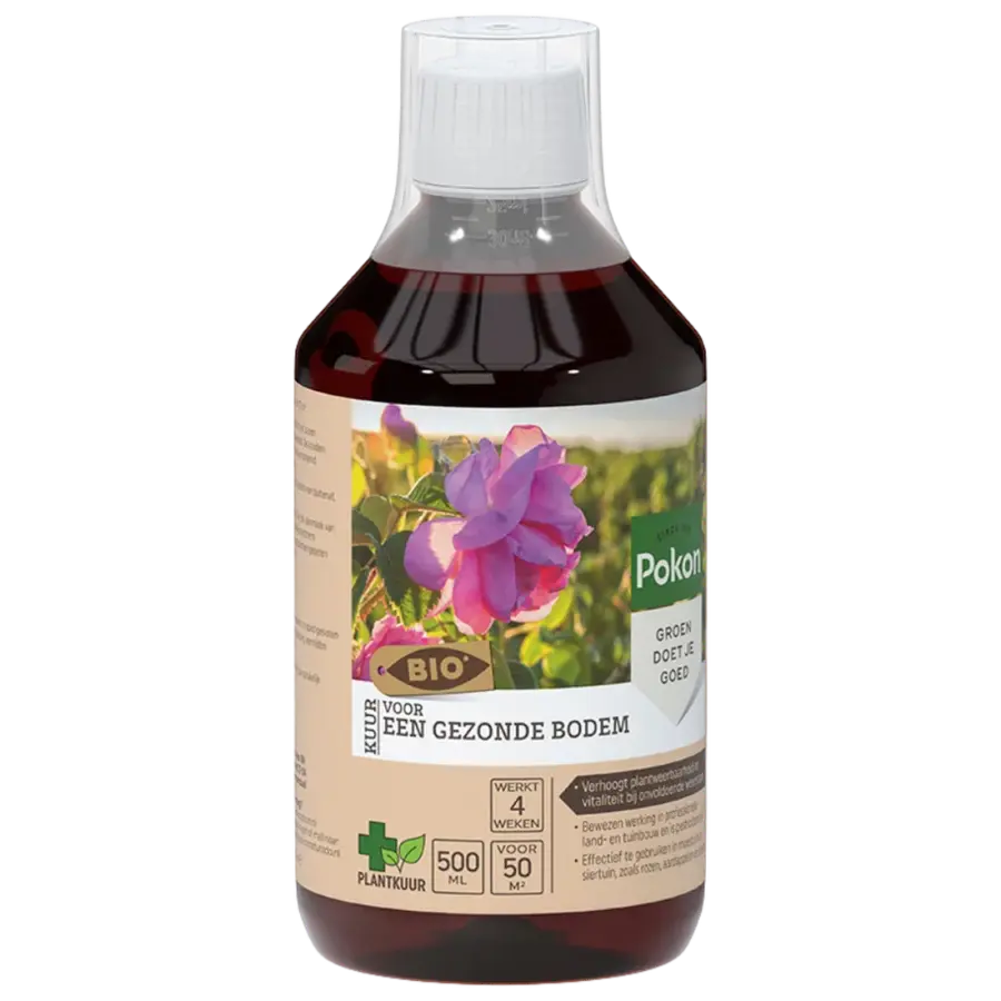 Bio Kuur voor een Gezonde Bodem Concentraat 500ml | plantversterkende bodemkuur voor moestuin en siertuin