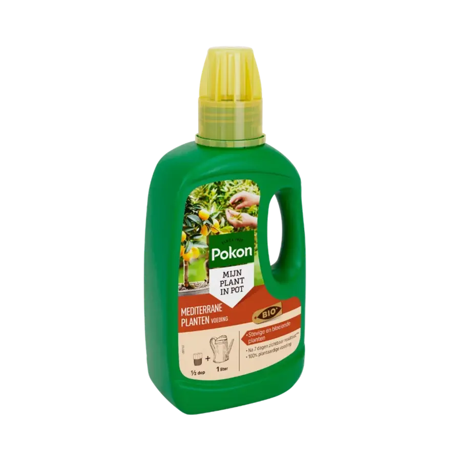 Bio mediterrane plantenvoeding voor sterke groei en bloei