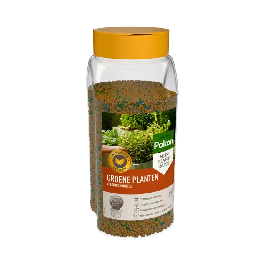 Groene planten voedingskorrels 800 gram | 180 dagen voeding