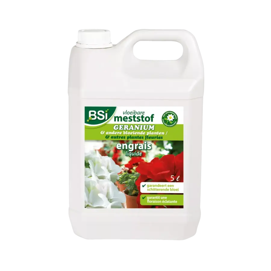Vloeibare geraniummeststof voor rijke en langdurige bloei 5 liter
