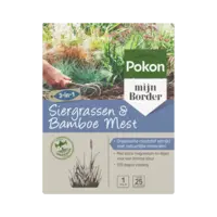 Siergrassen & Bamboe Mest 1 kg voor 120 dagen voeding