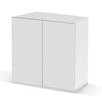 Ciano Kast Emotions Nature Pro 80 aquariummeubel 81 x 40 x 83 cm | zwart mystic wit amber oak