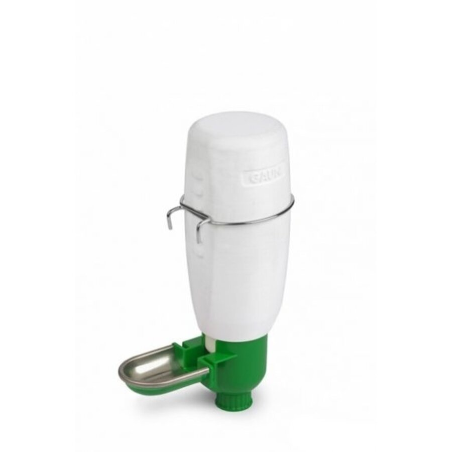 Mini drinkbak voor konijnen en knaagdieren 500 ml groen