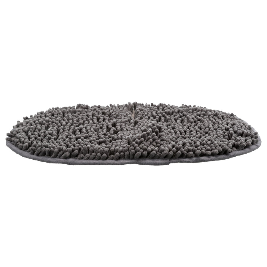 Absorberende hondenmat grijs met antislip