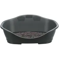 Absorberende hondenmat grijs met antislip