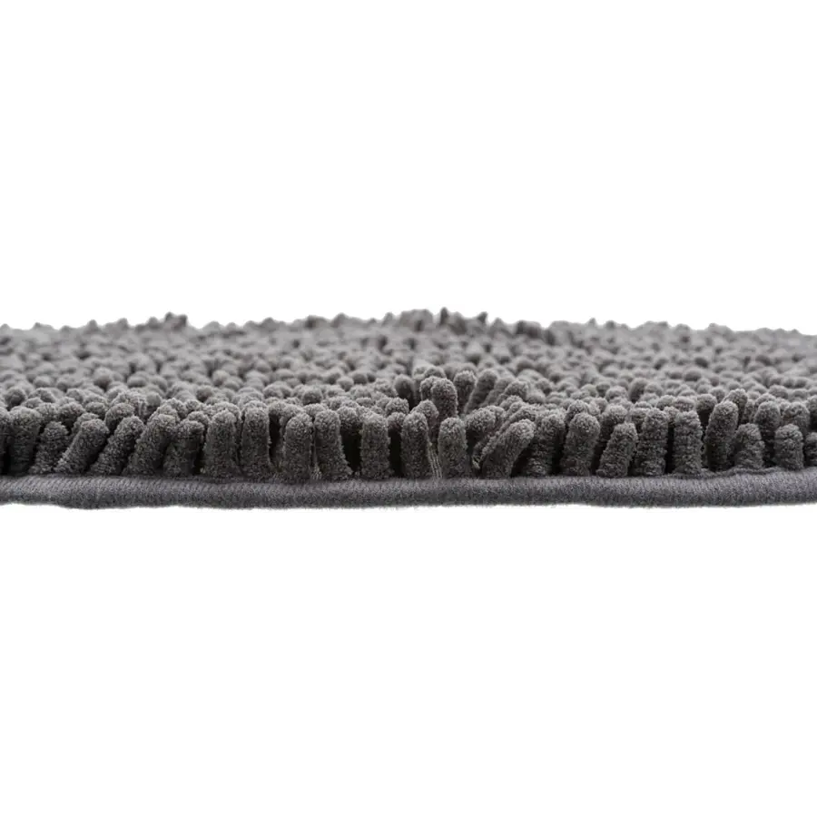 Absorberende hondenmat grijs met antislip