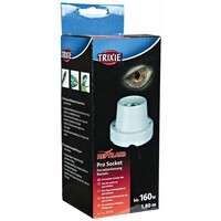 Keramische E27 fitting Pro Socket gebogen voor terrariumlampen tot 160W