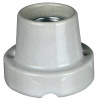 Keramische E27 fitting Pro Socket gebogen voor terrariumlampen tot 160W
