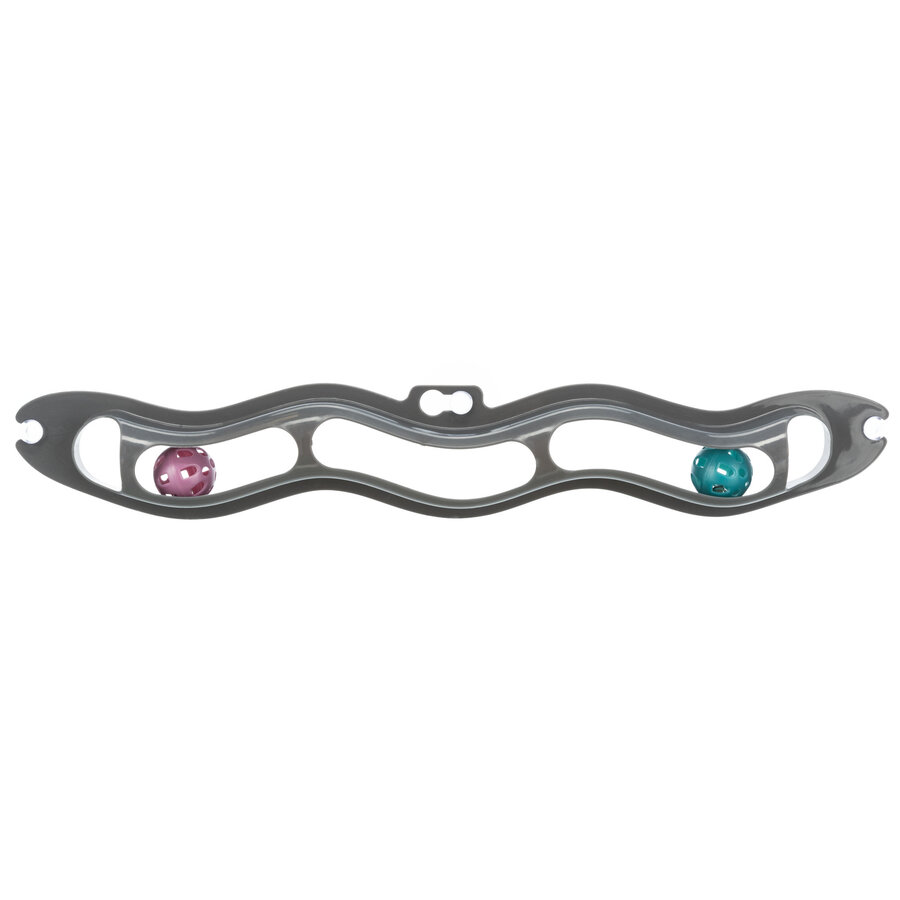 Fix & Catch kattenspeelgoed met zuignappen en ratelballen 45 cm
