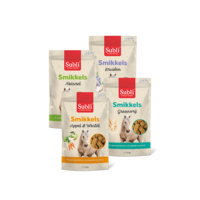 Smikkels naturel paardensnack 1,5 kg met laag suikergehalte