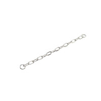 Metalen halsketting met lange schakels voor honden