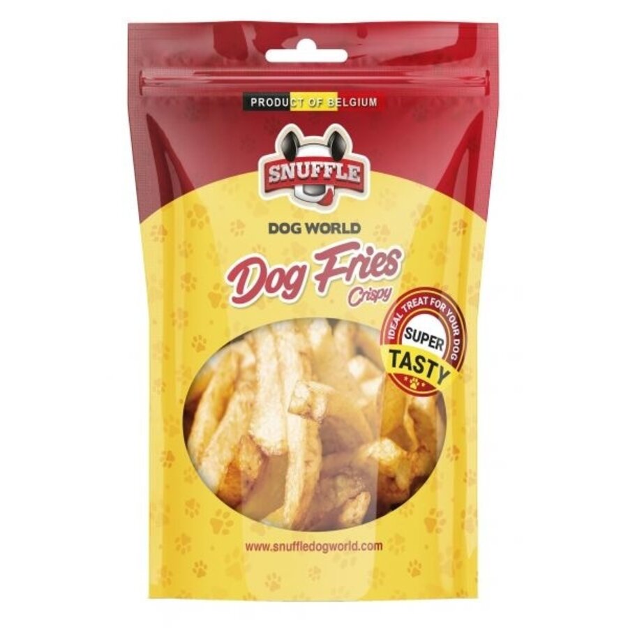 Krokante hondenfrietjes van zoete aardappel 40 g