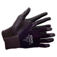 Bouncing Black tuinhandschoenen zwart maat 10 met PU gripcoating