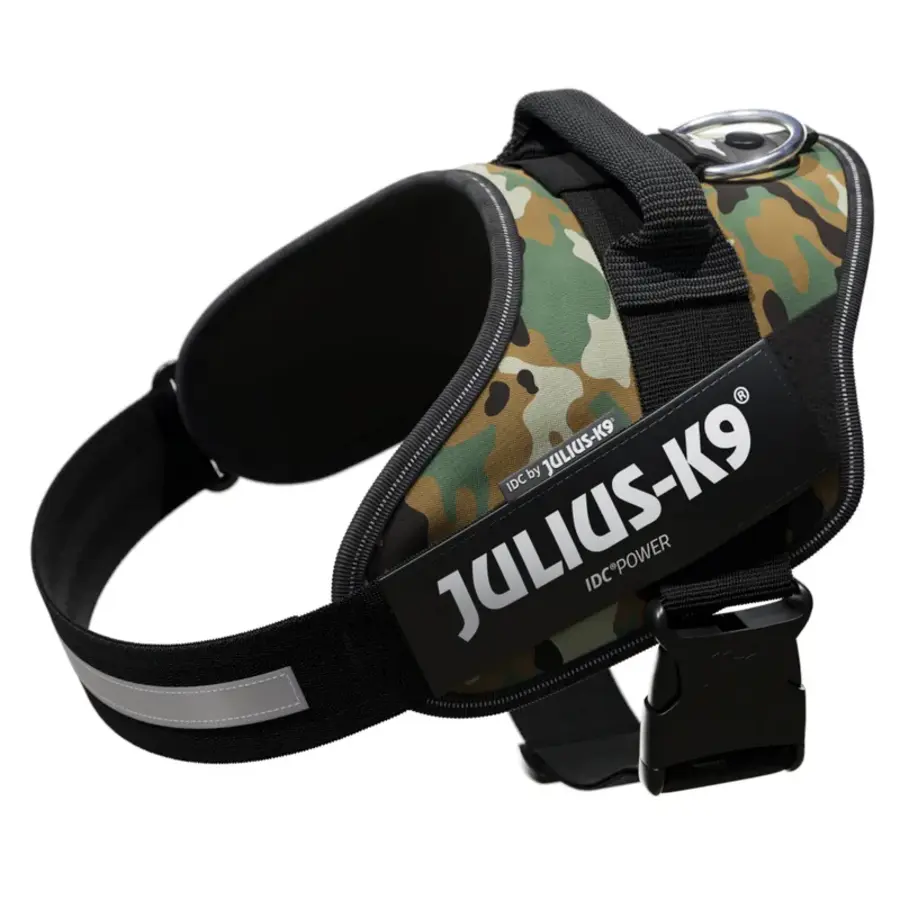 IDC Powerharnas camouflage 2XS voor honden 33 tot 45 cm