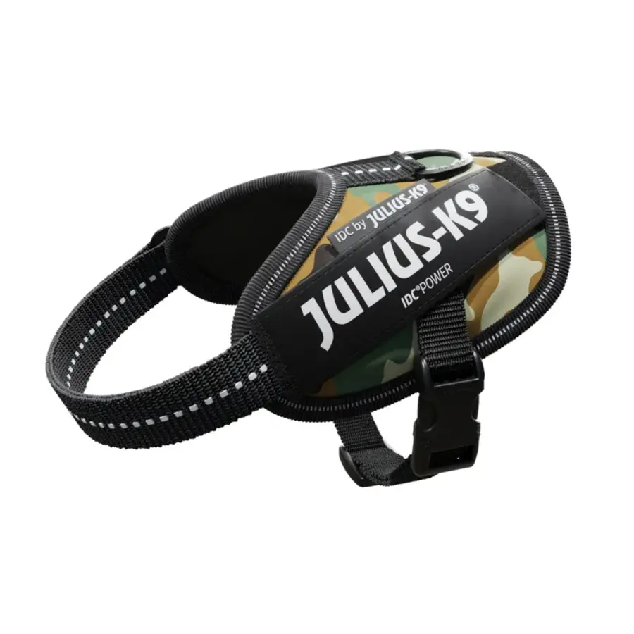 IDC Powerharnas camouflage 2XS voor honden 33 tot 45 cm