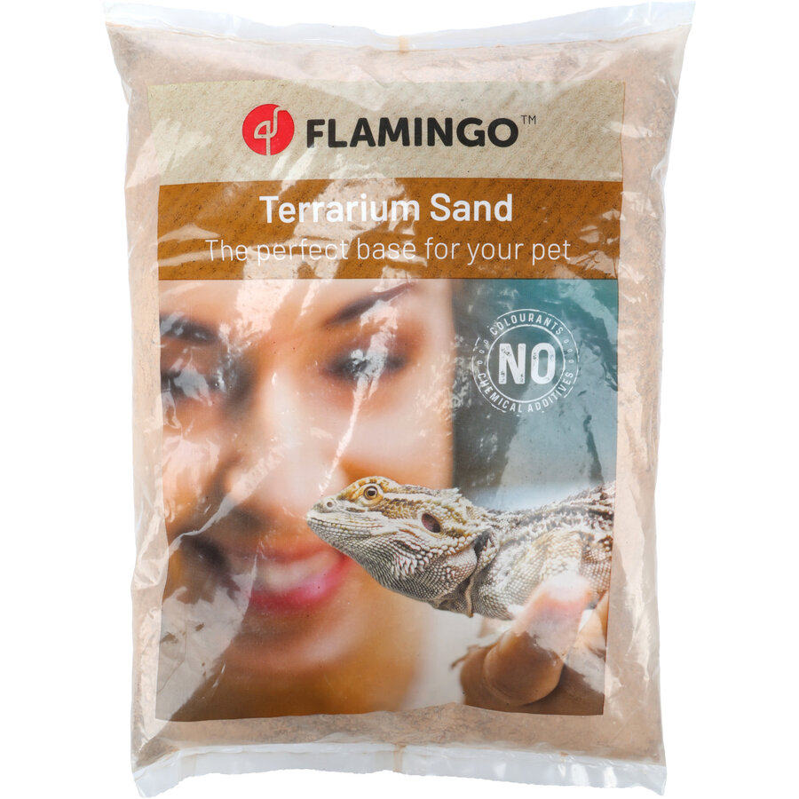 Natuurlijk terrariumzand Sahara voor reptielen 4 kg