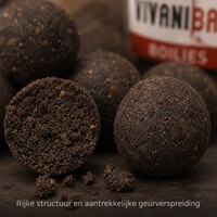 Grubelicious zinkende insectenboilies voor karper