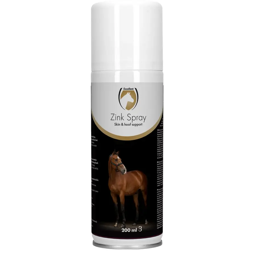 Zinkspray voor huid en hoeven van paarden 200 ml