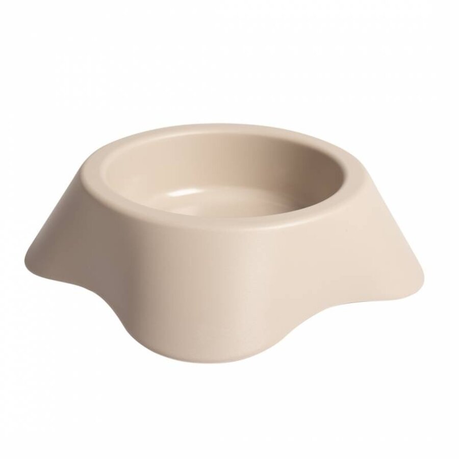 Kunststof eetpot Nuvola mocaccino 500 ml | antislip