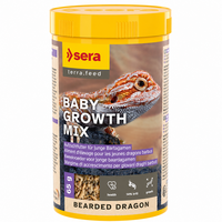 Bearded Dragon Baby Growth Mix voor jonge baardagamen 250 ml | 65 gram
