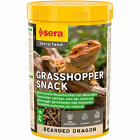 Gedroogde sprinkhanen snack voor baardagamen 250 ml | 29 g