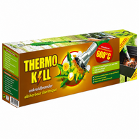 Elektrische onkruidbrander 2000 W tot 600 °C met barbequeopzetstuk