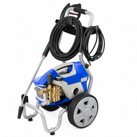 Bobby 160/9 M mobiele koudwater hogedrukreiniger 160 bar met trolley en 8 meter slang