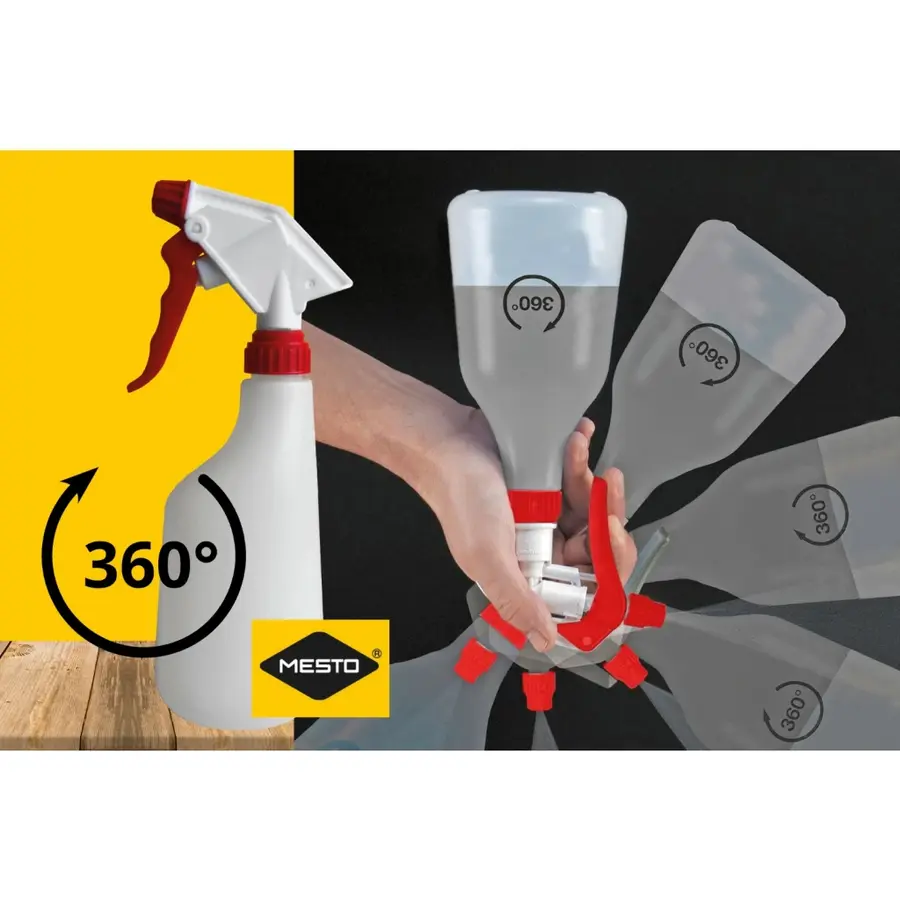 Trigger sprayer 360 graden met verstelbare sproeikop 600 ml