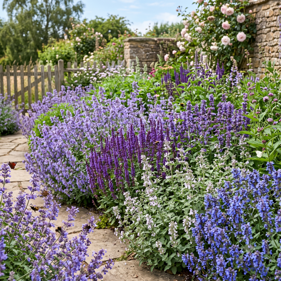 Nepeta mix diverse soorten en kleuren | Kattenkruid vaste plant | 11 cm pot | Verkoop per stuk